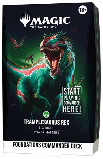 Commander: Foundations: "Tramplesaurus Rex" Commander Deck
