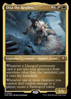 Disa the Restless (etched)