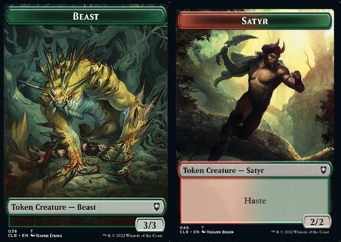Beast // Satyr (token)