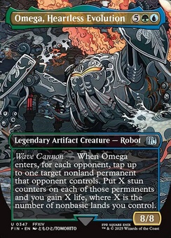 Omega, Heartless Evolution (borderless foil)
