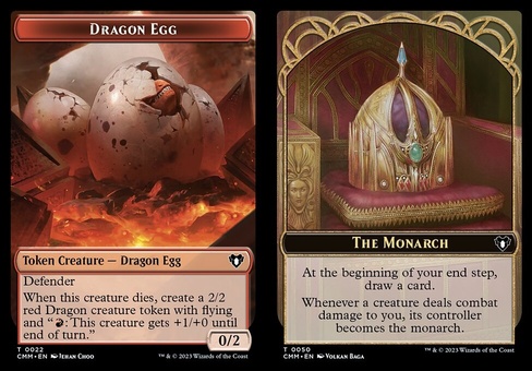 Dragon Egg // The Monarch (token)