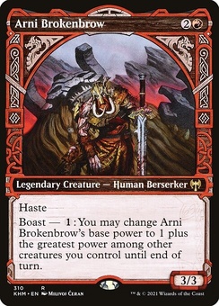 Arni Brokenbrow (showcase foil)