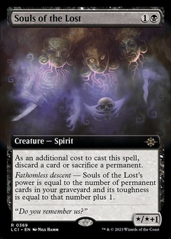 Souls of the Lost (extended art foil)