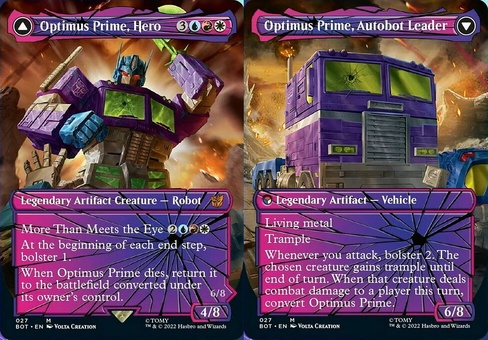 Optimus Prime, Hero (borderless)