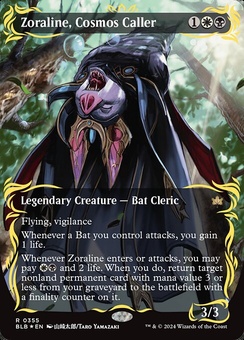Zoraline, Cosmos Caller (borderless)