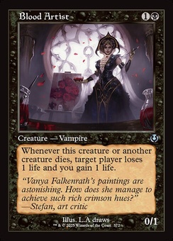 Blood Artist (retro foil)