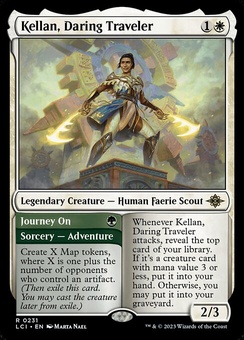 Kellan, Daring Traveler // Journey On (foil)