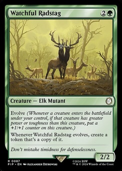 Watchful Radstag (foil)