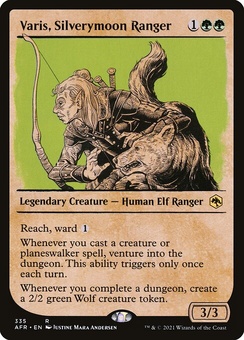 Varis, Silverymoon Ranger (showcase foil)