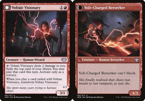 Voltaic Visionary // Volt-Charged Berserker