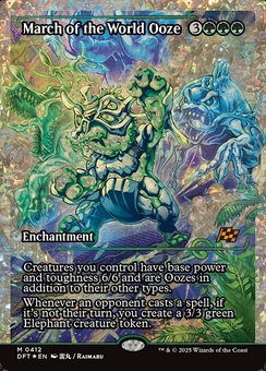 March of the World Ooze (showcase fracture foil)