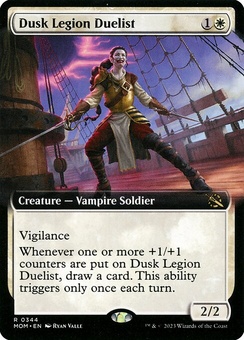 Dusk Legion Duelist (extended art)