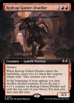 Redcap Gutter-Dweller (extended art)