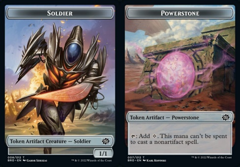Soldier #8 // Powerstone (token foil)