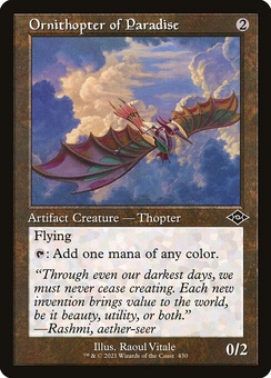 Ornithopter of Paradise (retro foil)
