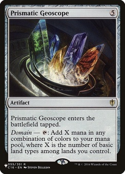 Prismatic Geoscope (mystery booster)