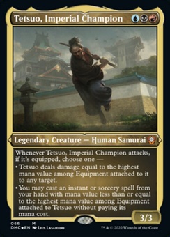 Tetsuo, Imperial Champion (etched foil)