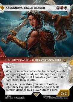 Kassandra, Eagle Bearer (borderless showcase)