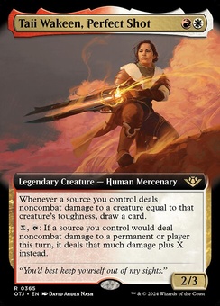 Taii Wakeen, Perfect Shot (extended art foil)