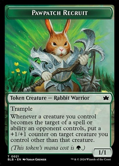 Pawpatch Recruit (token)
