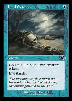 Hard Evidence (retro foil)