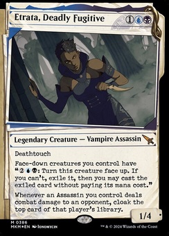 Etrata, Deadly Fugitive (showcase invisibleink foil)