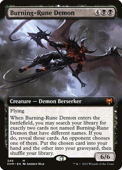 Burning-Rune Demon (extended art)