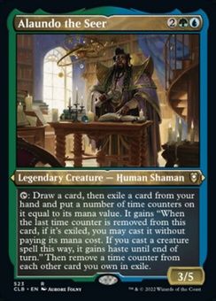 Alaundo the Seer (etched foil)