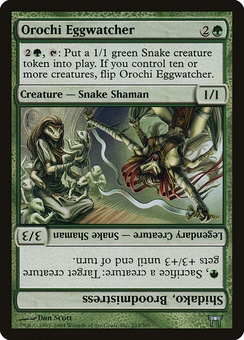 Orochi Eggwatcher // Shidako, Broodmistress (CHK GD)