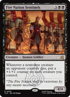 Fire Nation Sentinels (foil)