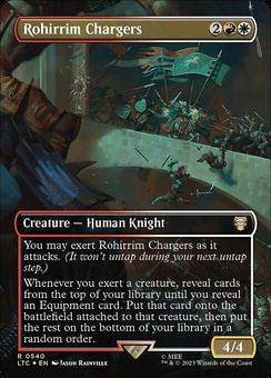 Rohirrim Chargers (borderless surge foil)
