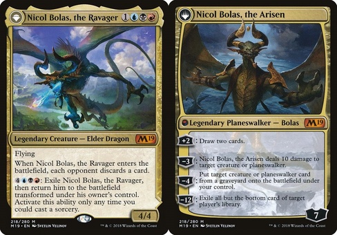 Nicol Bolas, the Ravager // Nicol Bolas, the Arisen