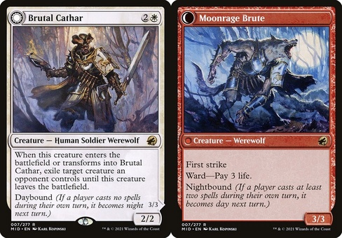Brutal Cathar // Moonrage Brute