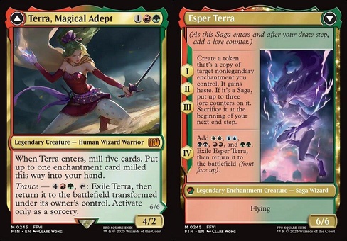 Terra, Magical Adept // Esper Terra (foil)