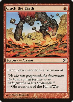 Crack the Earth (BOK EX foil)