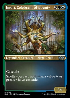 Imoti, Celebrant of Bounty (etched foil)