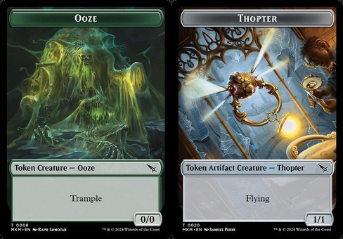 Ooze // Thopter #20 (token foil)