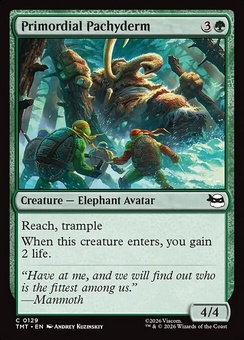 Primordial Pachyderm (foil)