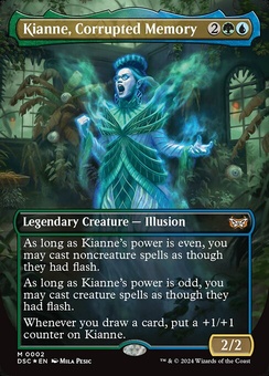 Kianne, Corrupted Memory (borderless foil)