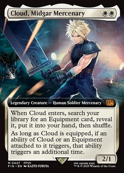 Cloud, Midgar Mercenary (extended art)