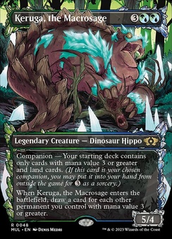 Keruga, the Macrosage (showcase foil)