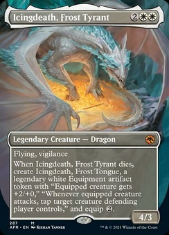 Icingdeath, Frost Tyrant (borderless foil)