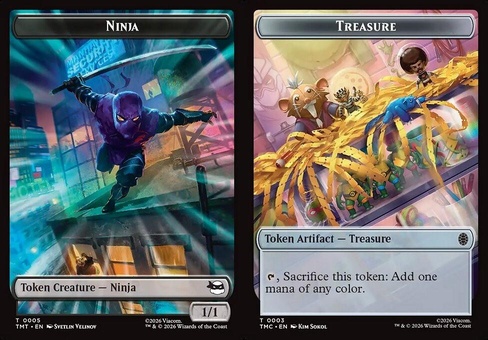 Ninja // Treasure (token)