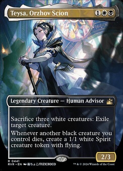 Teysa, Orzhov Scion (borderless foil)