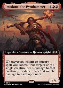 Imodane, the Pyrohammer (extended art foil)
