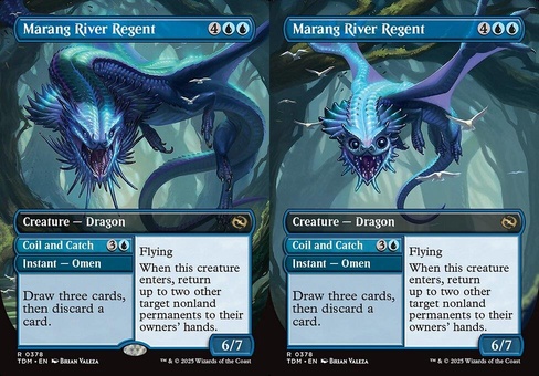 Marang River Regent // Coil and Catch // Marang River Regent (borderless foil)