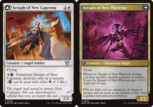 Seraph of New Capenna // Seraph of New Phyrexia