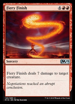Fiery Finish