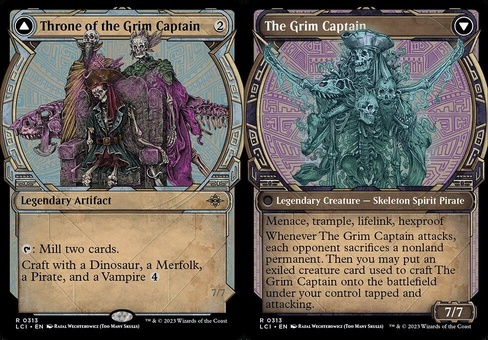 Throne of the Grim Captain // The Grim Captain (showcase)