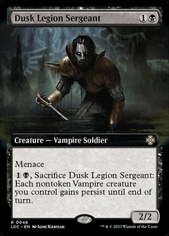 Dusk Legion Sergeant (extended art)